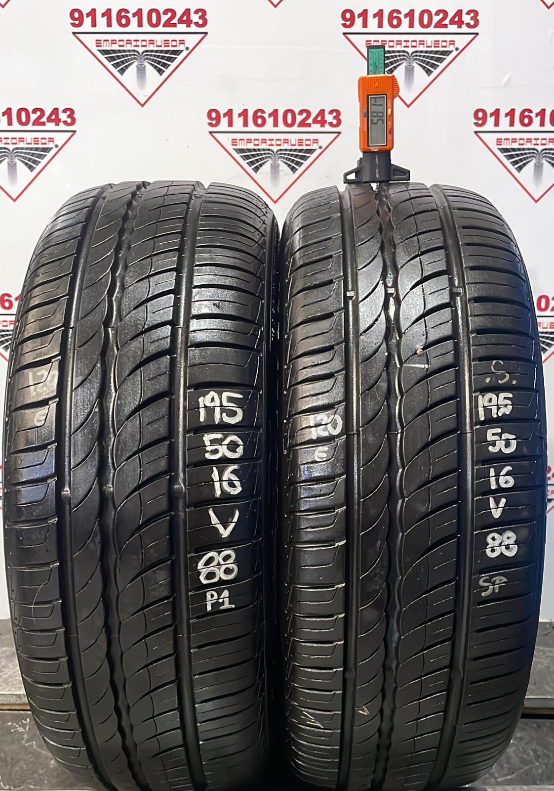 PIRELLI CINTURATO P1 USADO  195/50 R16 88 V